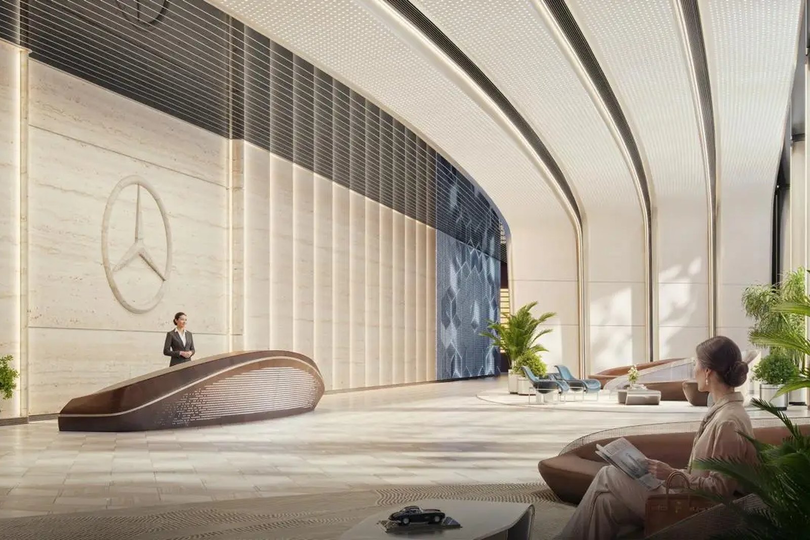 Mercedes-Benz Places – Binghatti City – Maybach 6