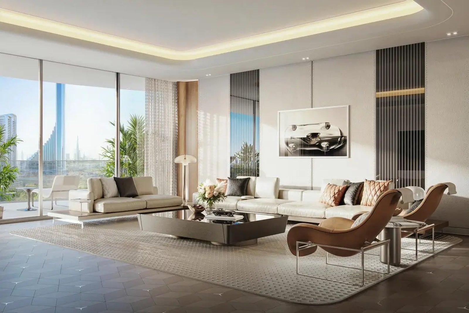 Mercedes-Benz Places – Binghatti City – Maybach 6
