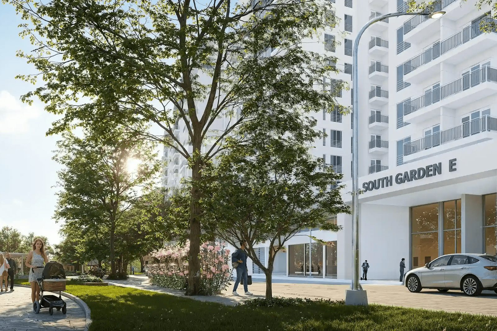 South Garden Buildings D&E